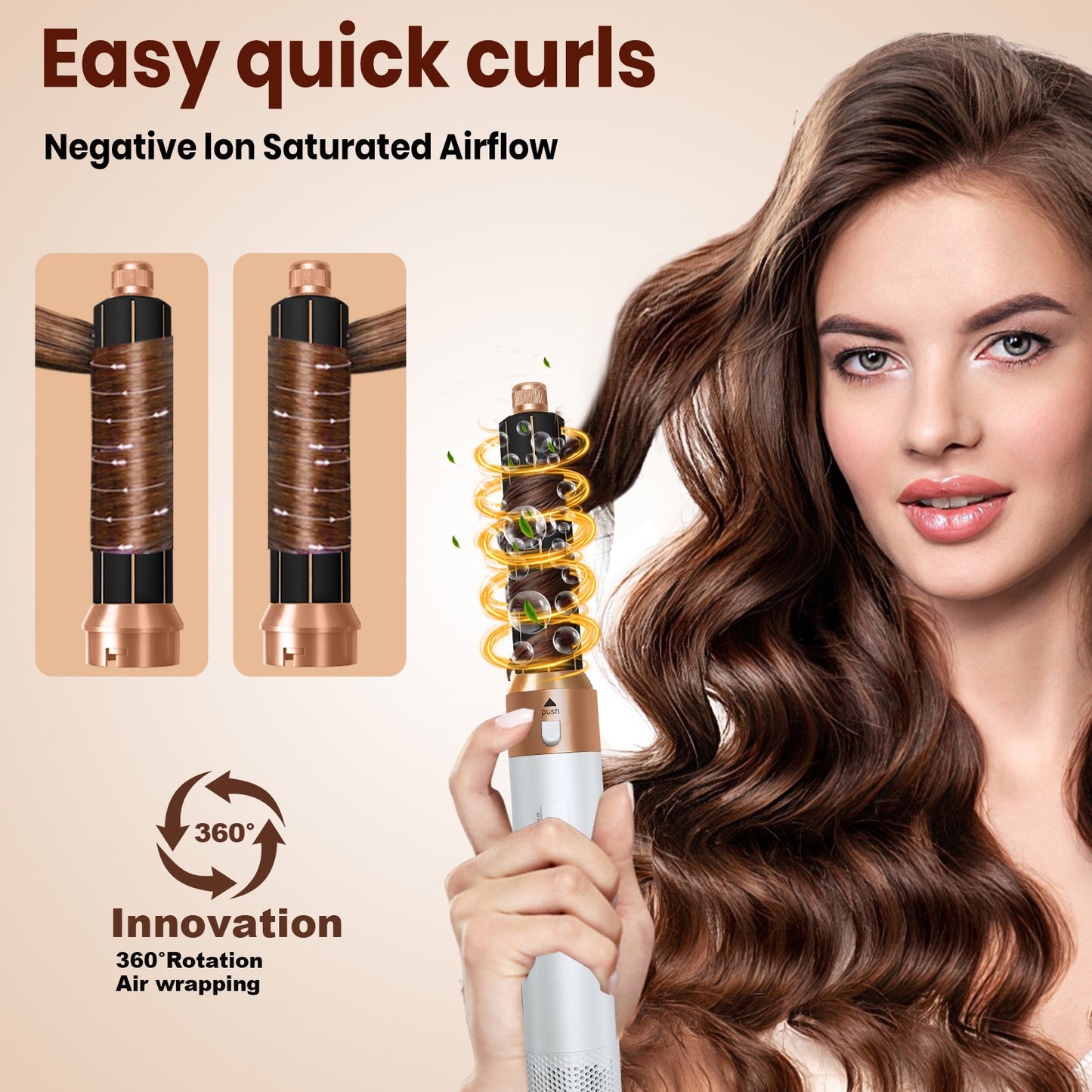 Revinta 5 in 1 Airstyler, Hairstyler